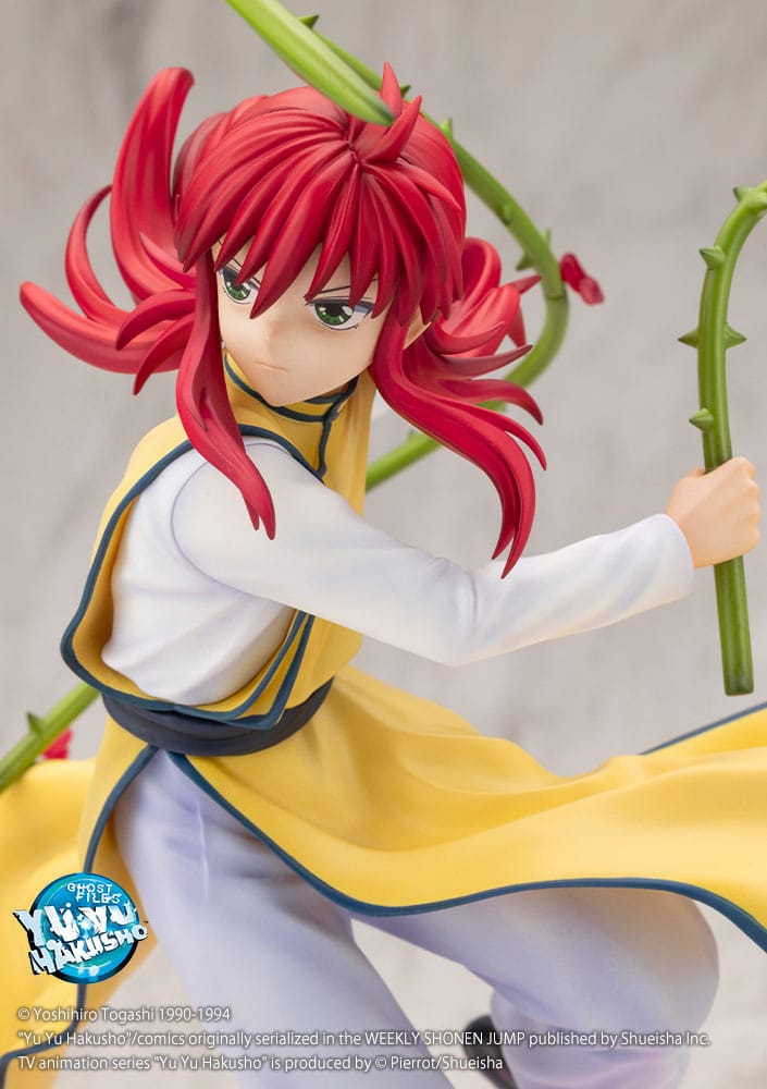 yu yu hakusho artfx j kurama ver scale figure ()
