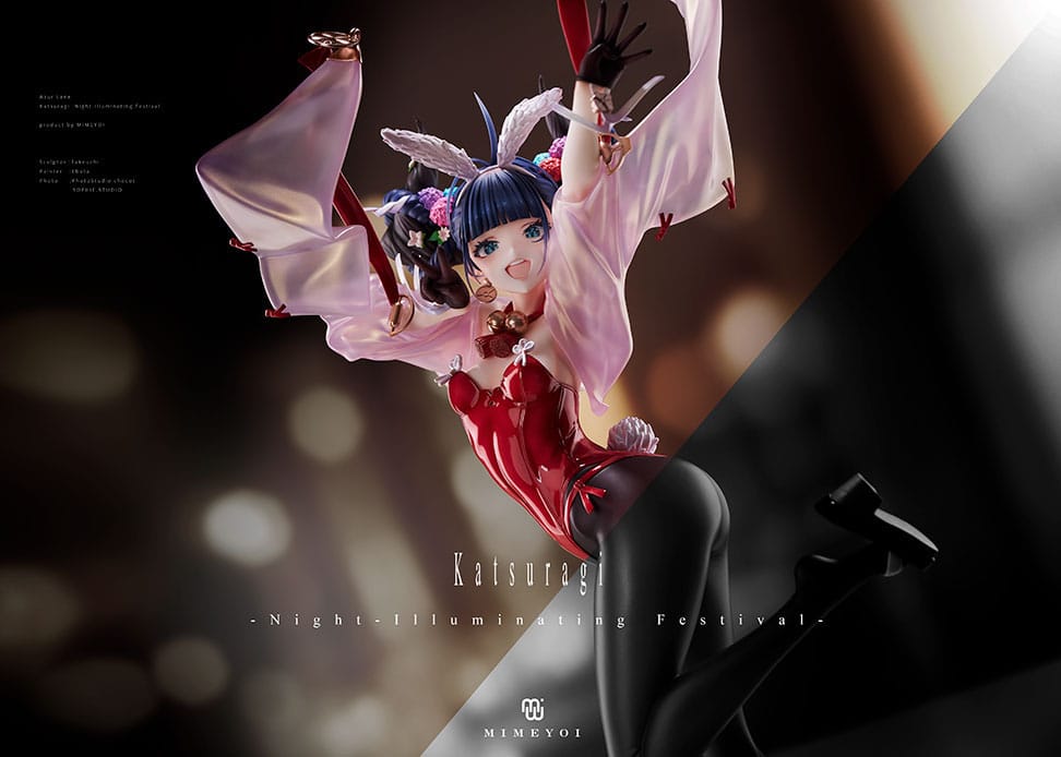 azur lane katsuragi night illuminating festival scale figure ()