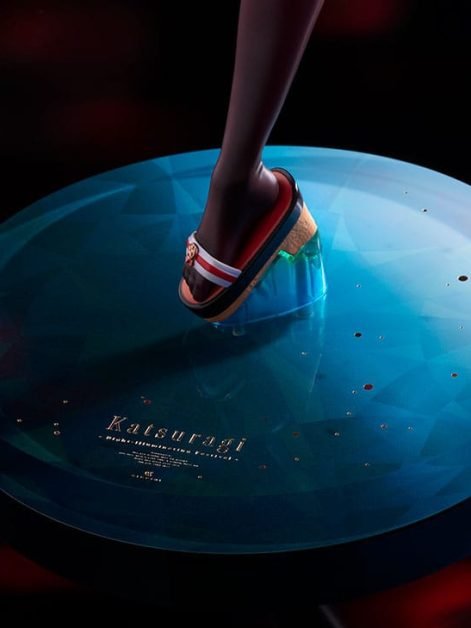 azur lane katsuragi night illuminating festival scale figure ()