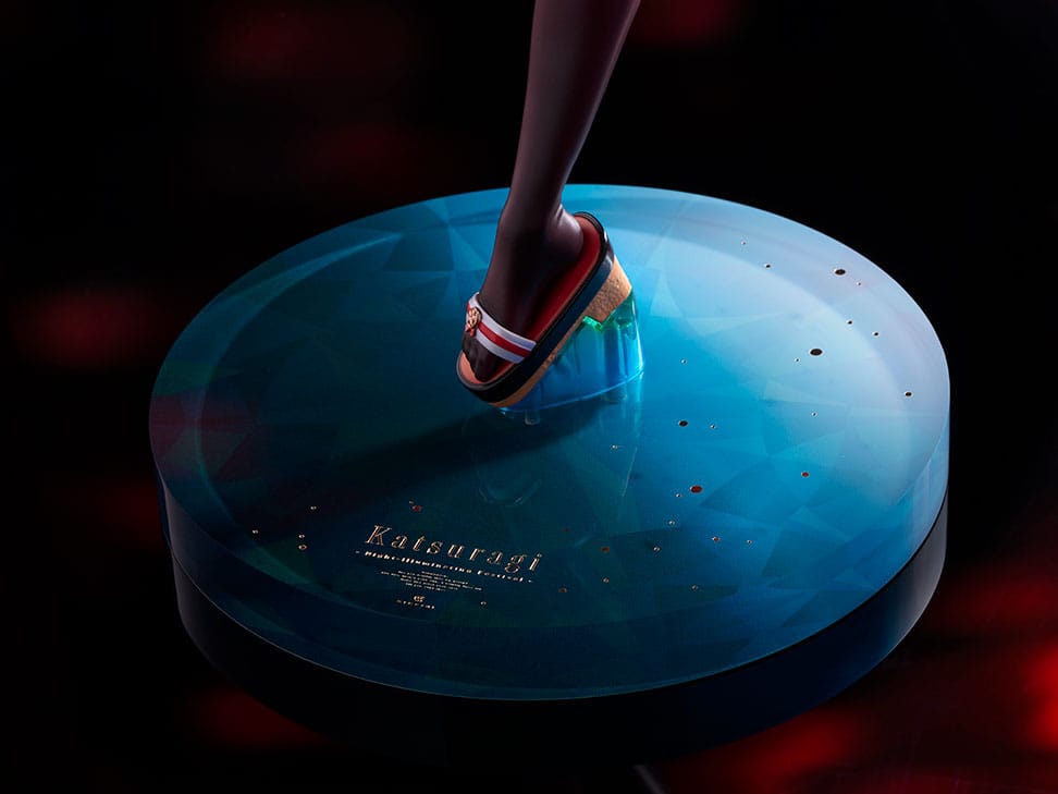 azur lane katsuragi night illuminating festival scale figure ()