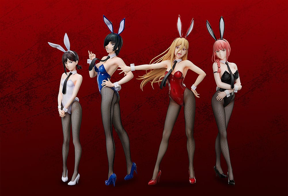 chainsaw man kobeni bunny ver scale figure ()