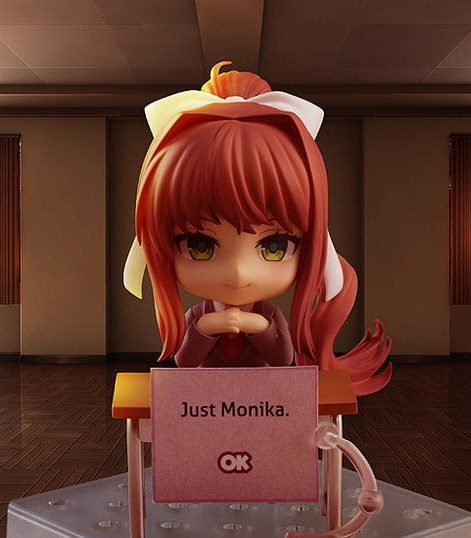 doki doki literature club monika nendoroid ()