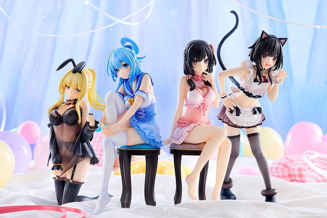 konosuba gods blessing on this wonderful world megumin light novel catgirl maid ver ()