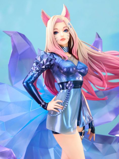 league of legends k da all out ahri scale figure ()