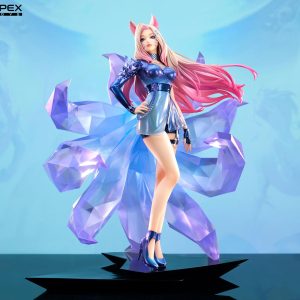 league of legends k da all out ahri scale figure ()