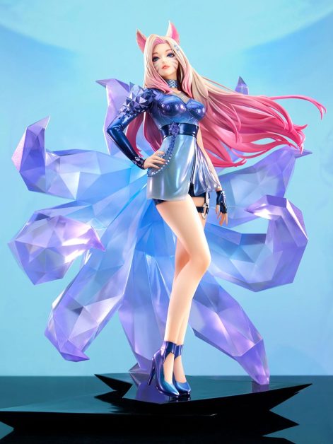 league of legends k da all out ahri scale figure ()