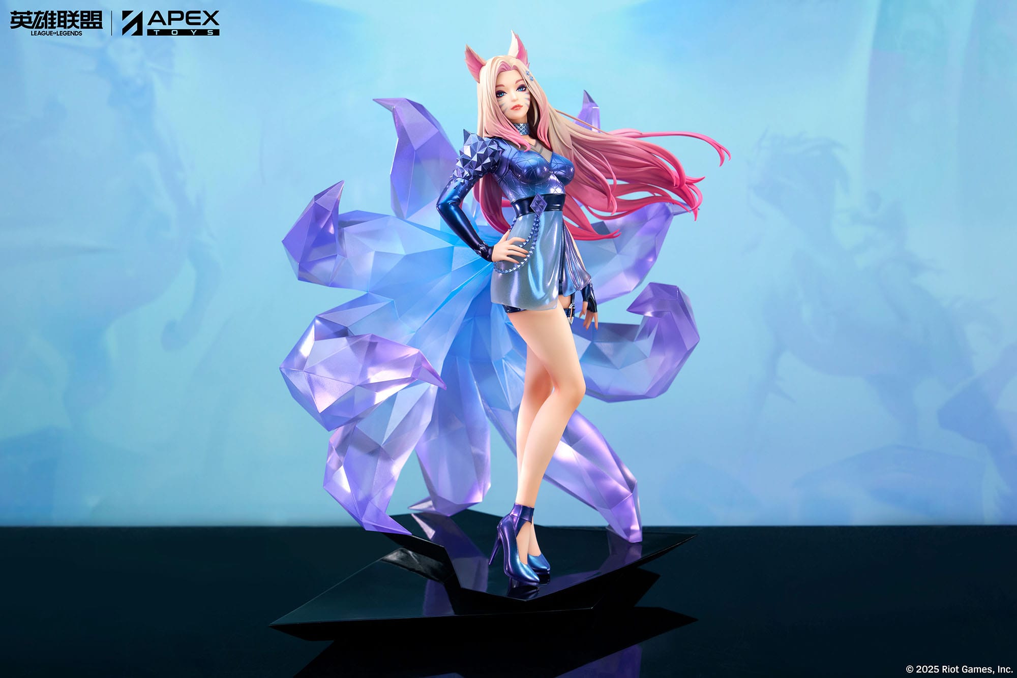 league of legends k da all out ahri scale figure ()
