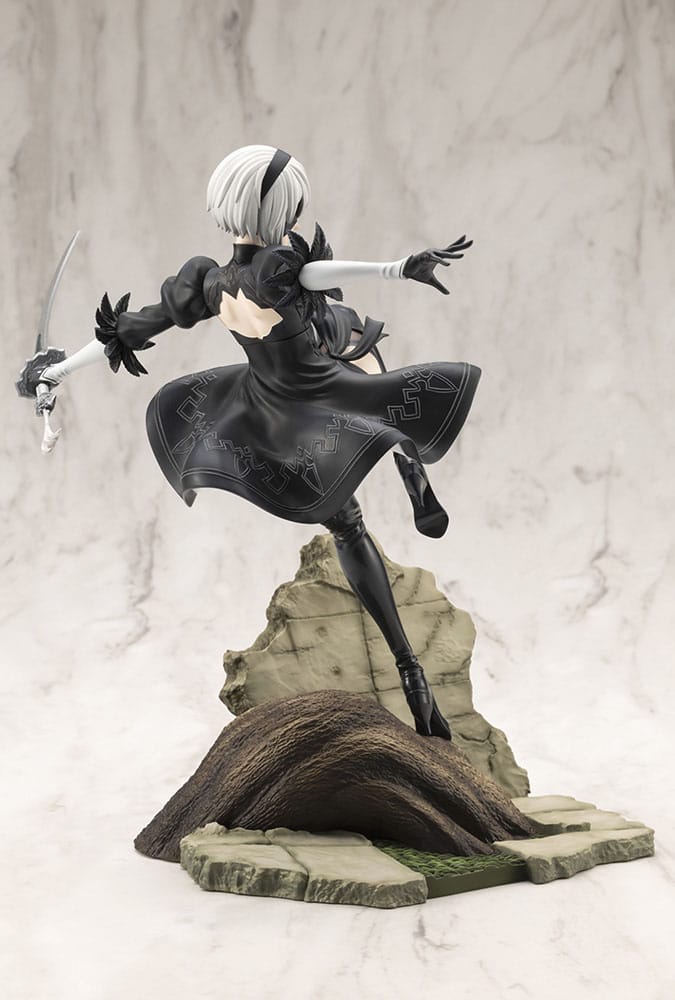 nier automata ver a artfx j no type b b scale figure ()