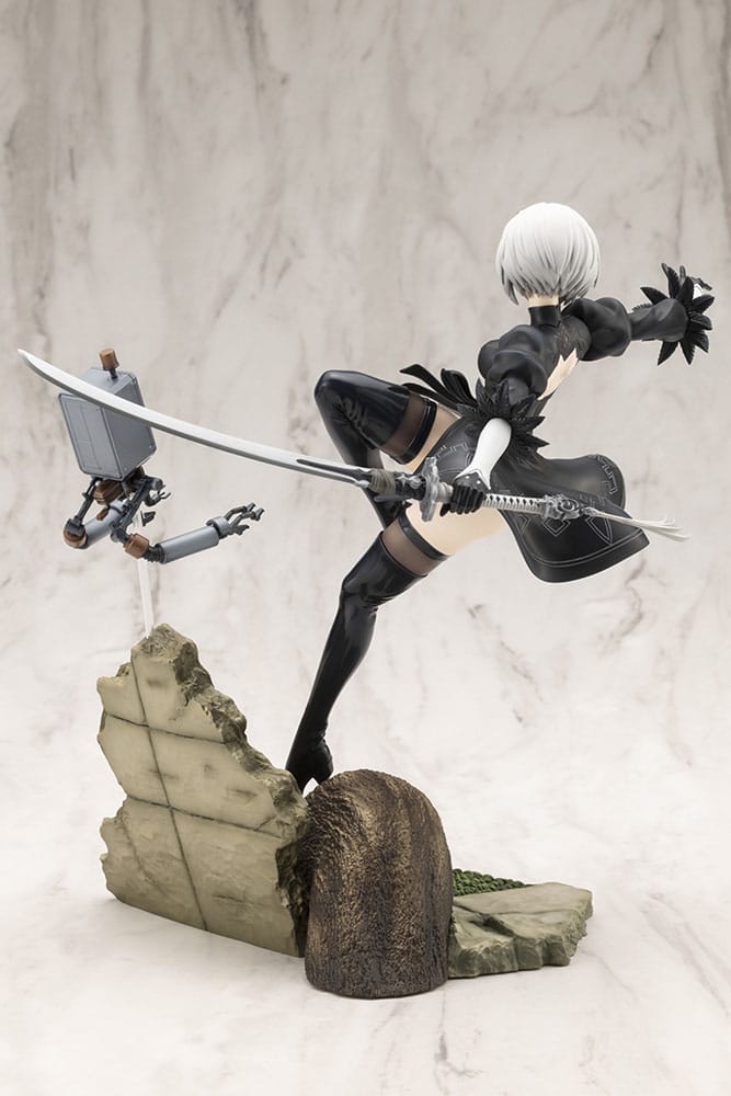 nier automata ver a artfx j no type b b scale figure ()