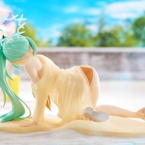 blue archive hiyori swimsuit memorial lobby ver scale figure ()
