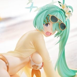 blue archive hiyori swimsuit memorial lobby ver scale figure ()