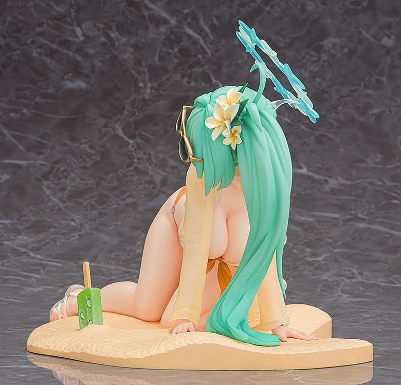 blue archive hiyori swimsuit memorial lobby ver scale figure ()