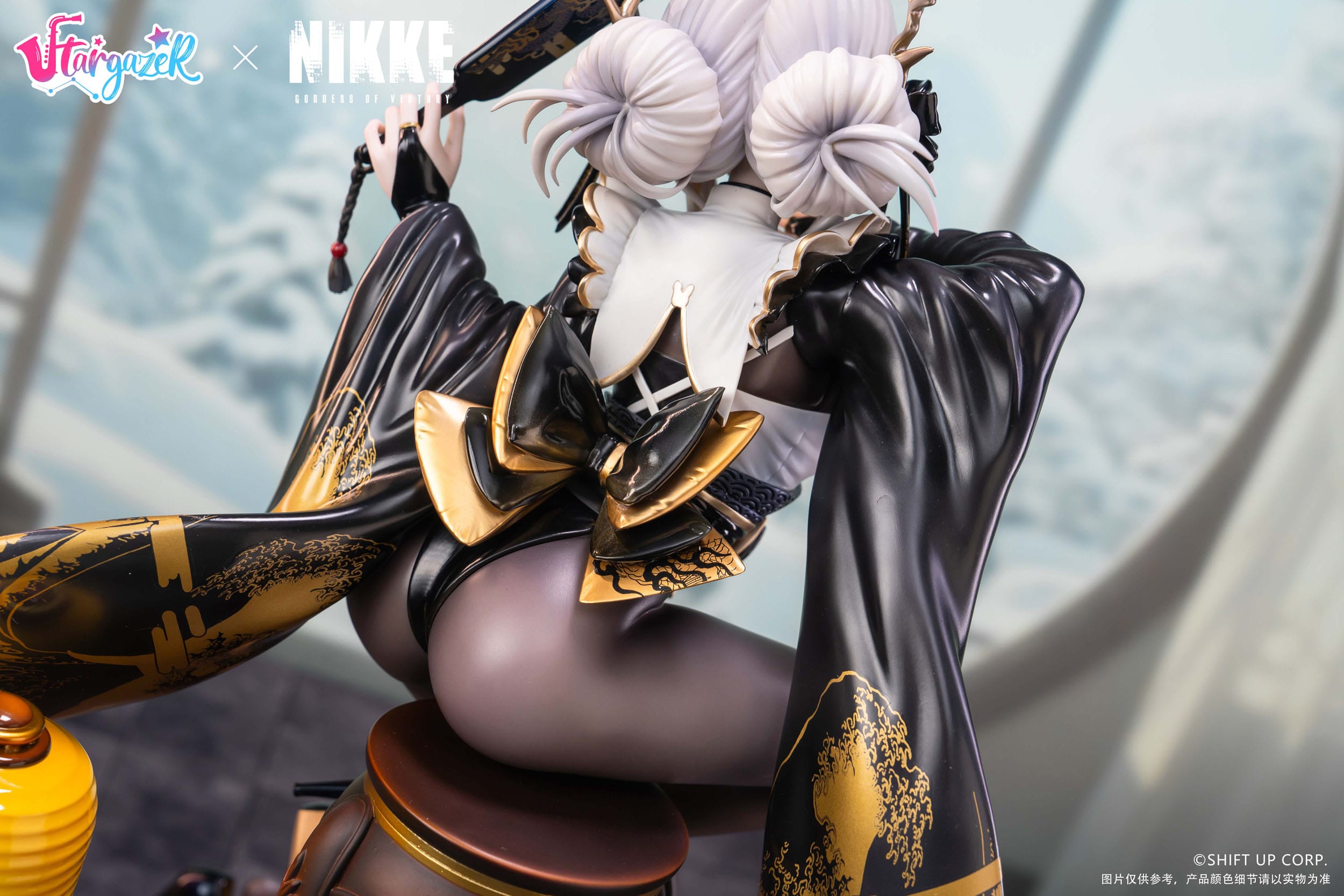 goddess of victory nikke blanc white rabbit ver scale figure ()