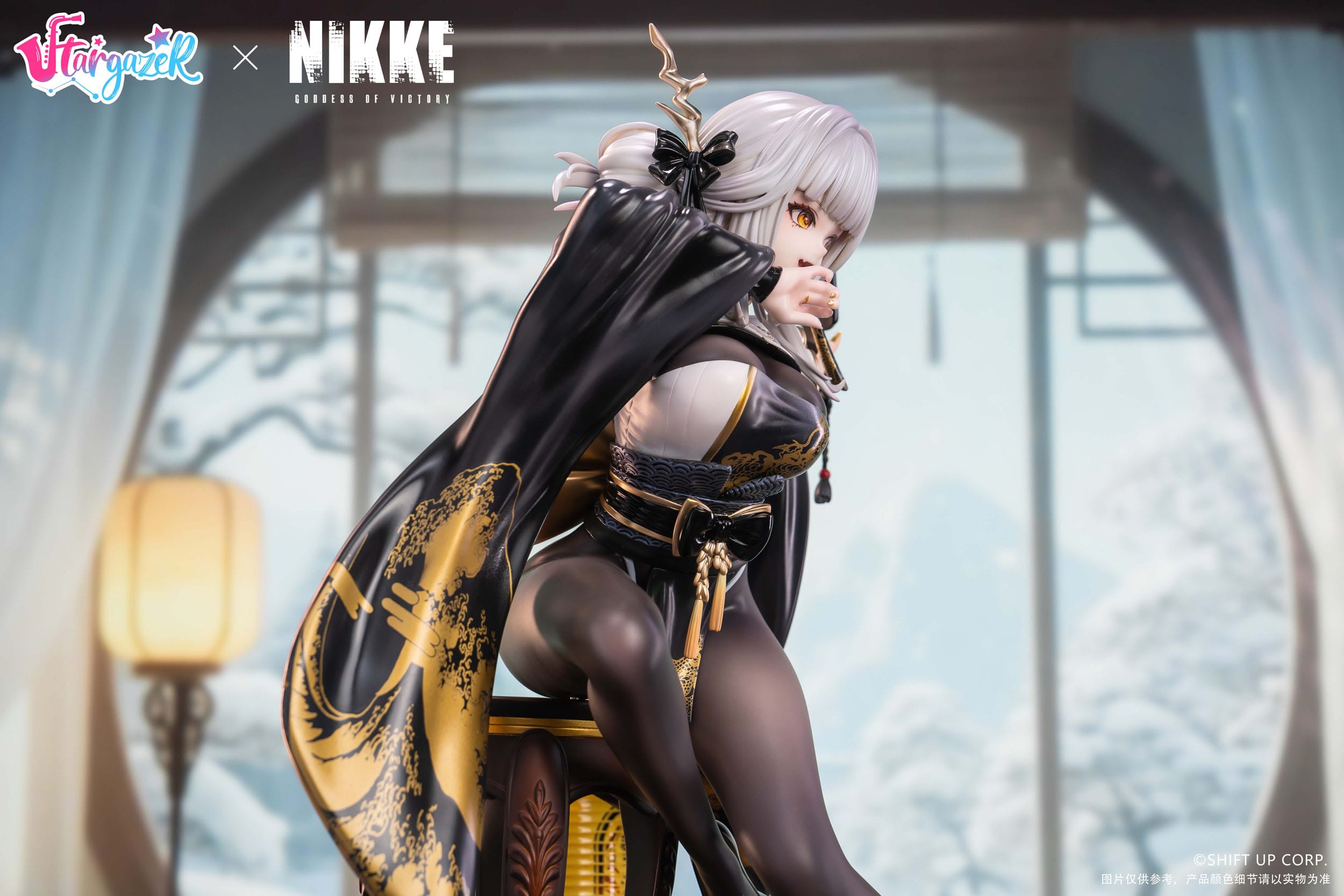 goddess of victory nikke blanc white rabbit ver scale figure ()