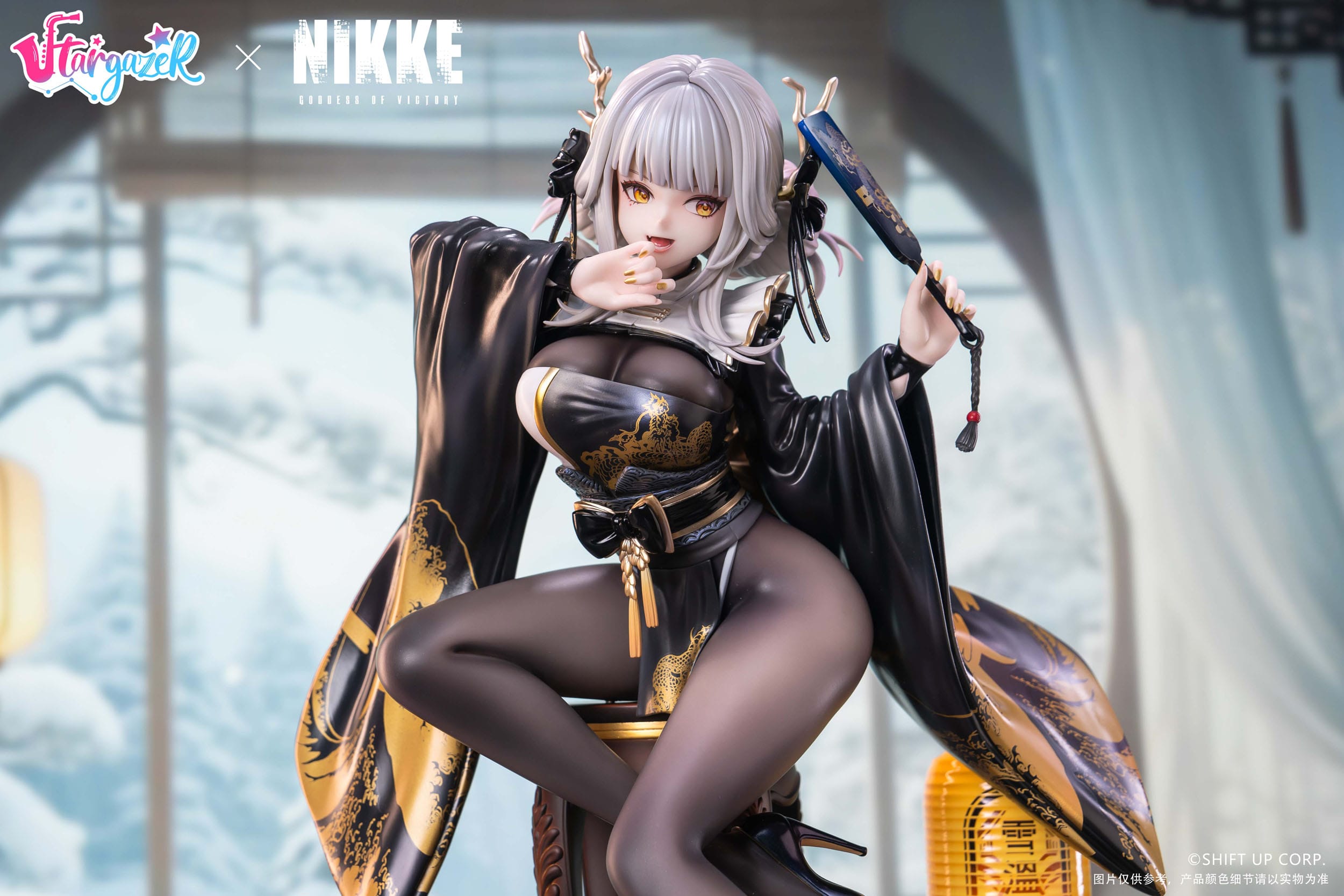 goddess of victory nikke blanc white rabbit ver scale figure main