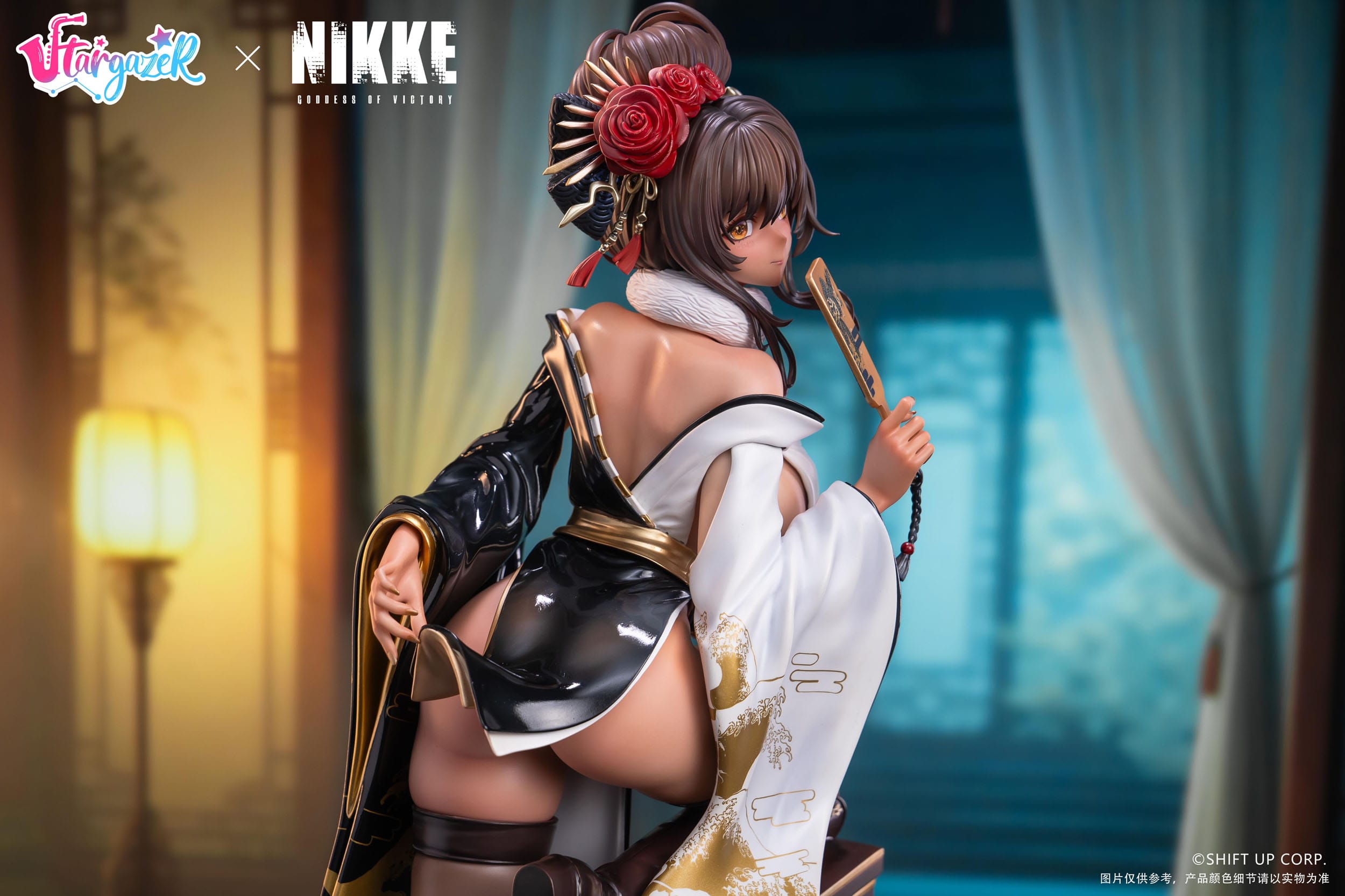 goddess of victory nikke noir black rabbit ver scale figure ()