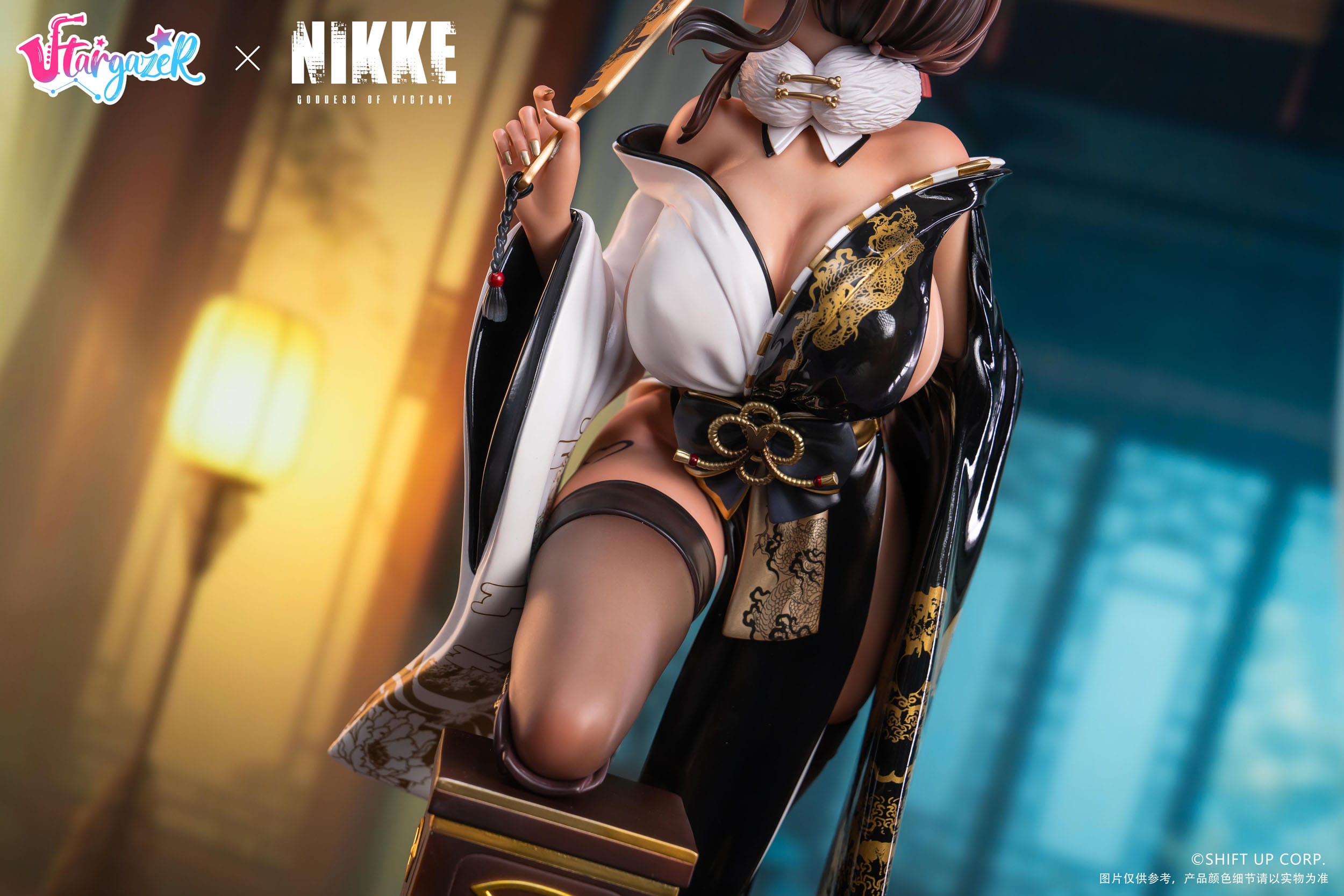 goddess of victory nikke noir black rabbit ver scale figure ()
