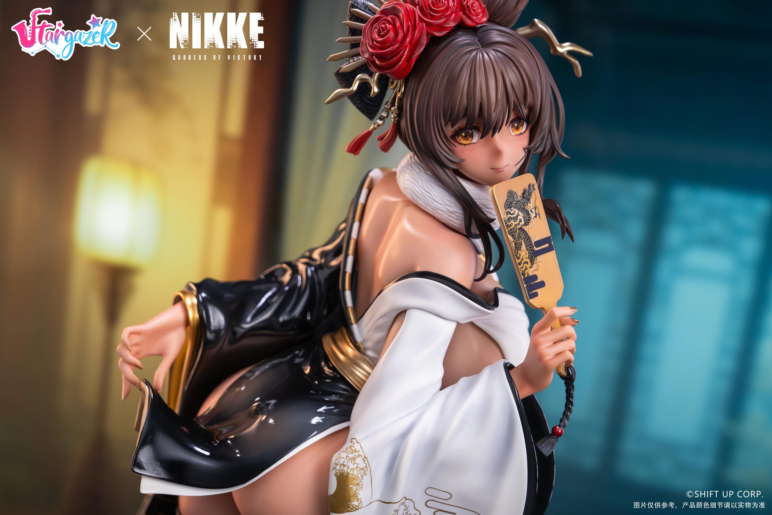goddess of victory nikke noir black rabbit ver scale figure main