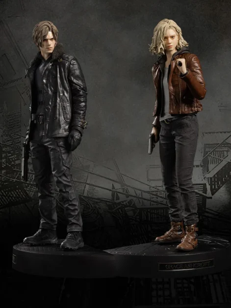 capcom figure builder creators model resident evil requiem leon s kennedy ()